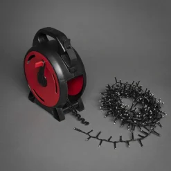 LED-Lichterkette mit Aufroller 400 LEDs bernsteinfarben 1878 cm