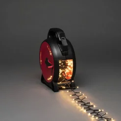 LED-Lichterkette mit Aufroller 400 LEDs bernsteinfarben 1878 cm