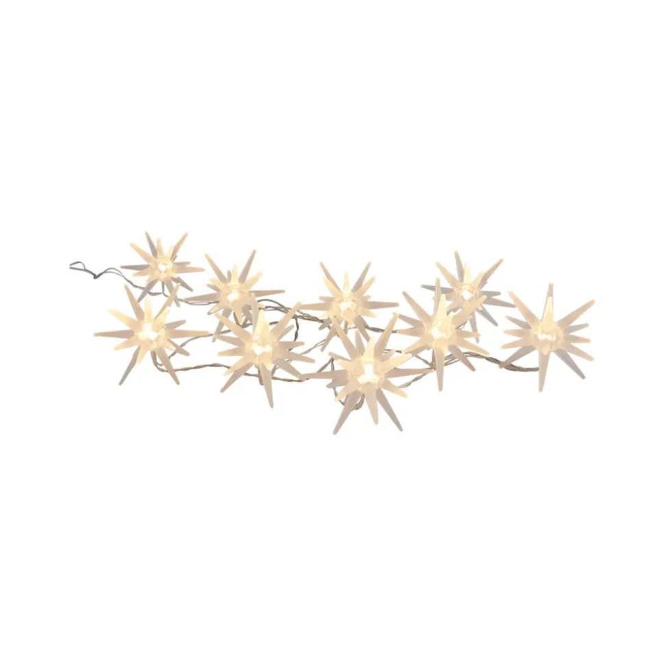 LED-Lichterkette 'Sterne' 10 LEDs warmweiß 135 cm