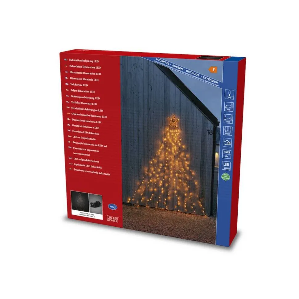 LED-Lichternetz Baum 270 cm
