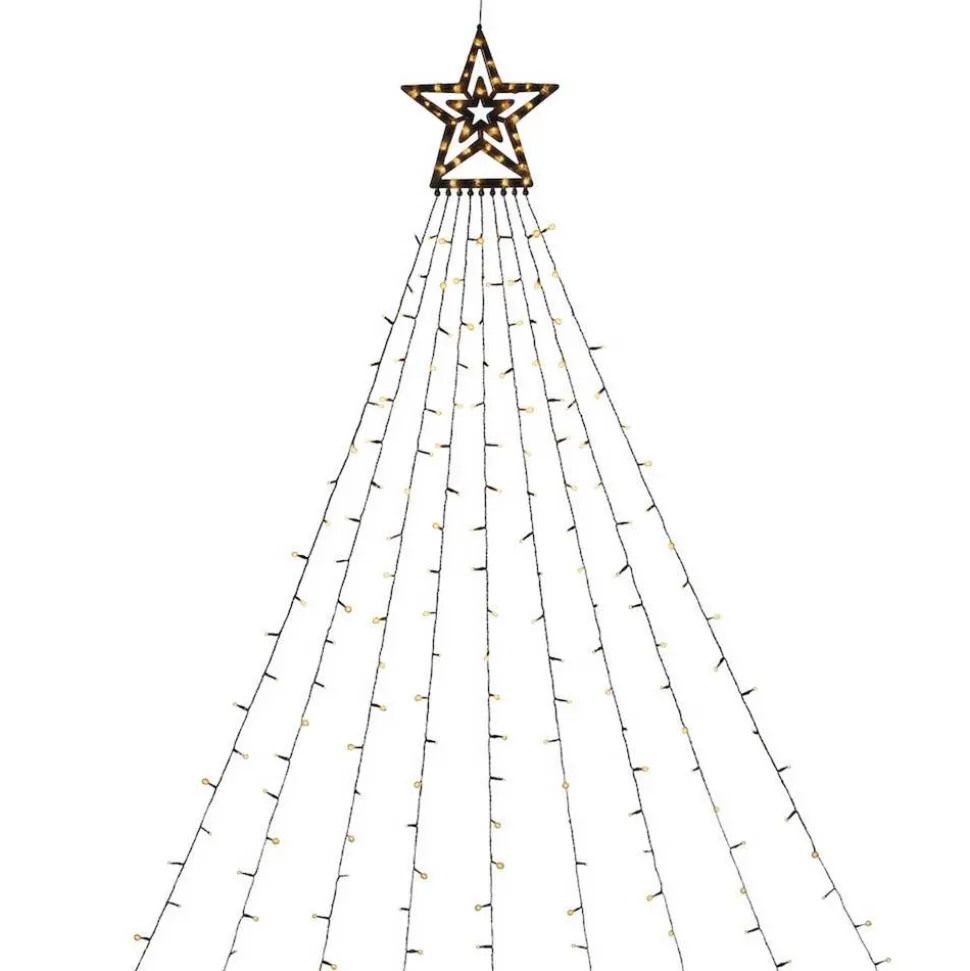 LED-Lichternetz Baum 270 cm