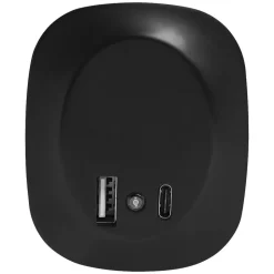 LED-Nachtlicht 'Lunetta Edge' schwarz USB A/C 58 x 60 x 70 mm