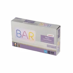 LED-Neon-Leuchtbox 'Bar' 23 x 12,7 cm