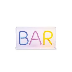 LED-Neon-Leuchtbox 'Bar' 23 x 12,7 cm