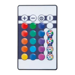 LED-Neon-Streifen 16 Farben 3 m, Fernbedienung