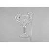 LED-Neon-Wandleuchte 'Cheers' transparent 32,5 x 43 x 1,6 cm