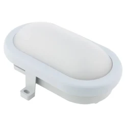 LED-Ovalarmatur 230 V grau
