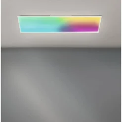 LED-Panelleuchte 'Lena' weiß 40 W 4900 lm 120 x 30 cm