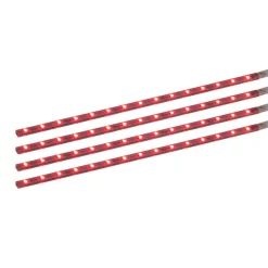 LED-Profilschienen bunt 4 Stück à 40 cm