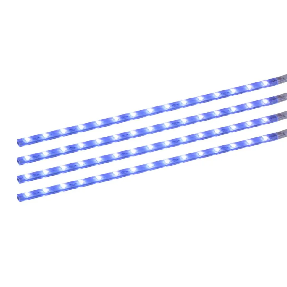 LED-Profilschienen bunt 4 Stück à 40 cm