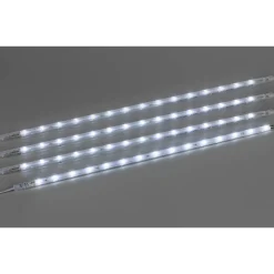 LED-Profilschienen weiß 4 Stück à 40 cm