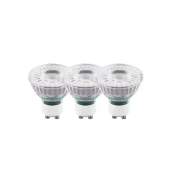 LED-Reflektor-Lampe 3 W GU10 warmweiß 250 lm 3 Stück