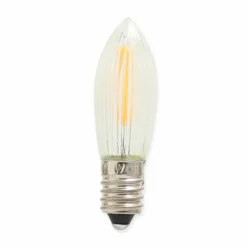 LED-Riffelkerzen E10 0,2 W 23 V 3 Stück