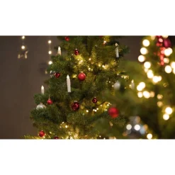 LED-Schaftkerzen 10 LEDs warmweiß Ø 1,7 x 10,5 cm 10 Stück