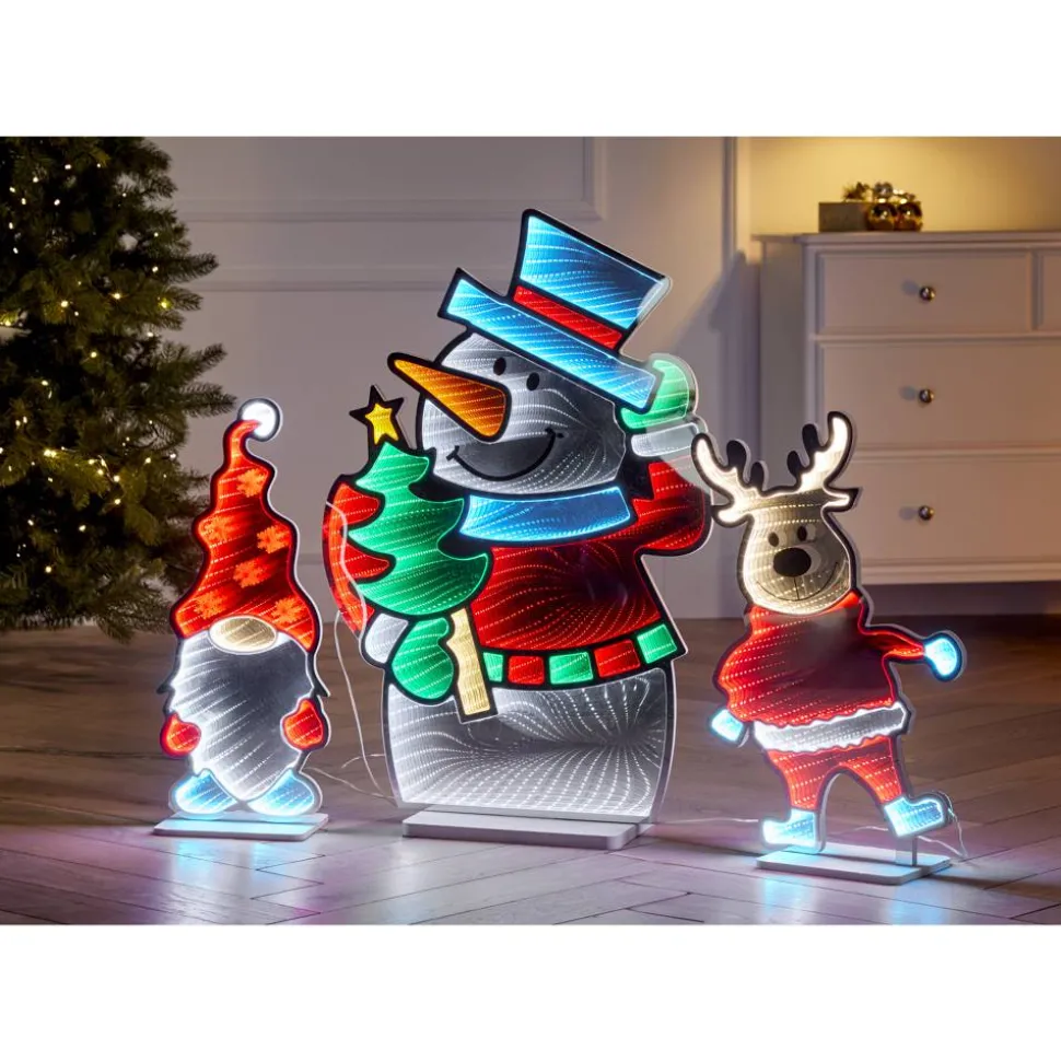 LED-Schneemann 80 cm