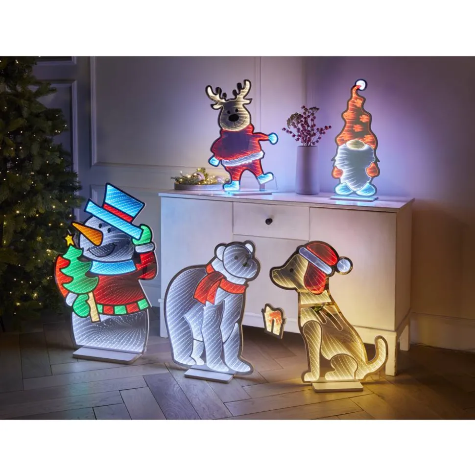 LED-Schneemann 80 cm