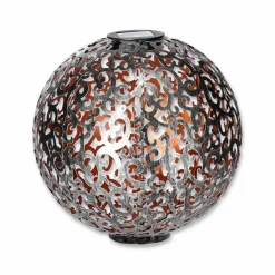 LED-Solarkugel 'Antik' goldfarben Ø 30 cm