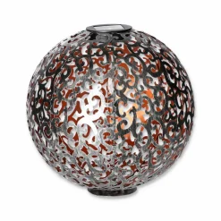 LED-Solarkugel 'Antik' goldfarben Ø 30 cm
