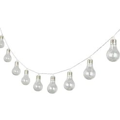 LED-Solar-Lichterkette 'Glühbirne' weiß 1,8 m