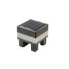 LED-Solar-Pfostenleuchte Kunststoff anthrazit 6,8 x 6,8, x 6,8 cm