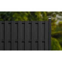 LED-Solar-Pfostenleuchte Kunststoff anthrazit 6,8 x 6,8, x 6,8 cm