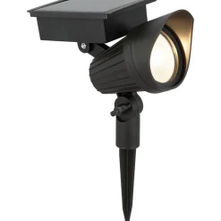 LED-Solar-Strahler schwarz 27,4 cm
