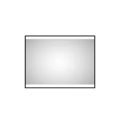 LED-Spiegel 'Black Stark' 80 x 60 cm