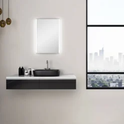 LED-Spiegel 'Chrystal Grenier' 50 x 70 cm