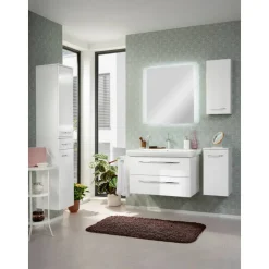 LED-Spiegel 'MILANO' 80 x 80 x 3,1 cm