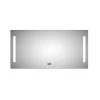 LED-Spiegel 'Silver Elegance' 120 x 60 cm