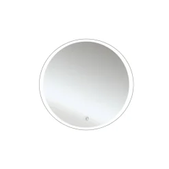 LED-Spiegel 'Silver Lunar' Ø 59 cm