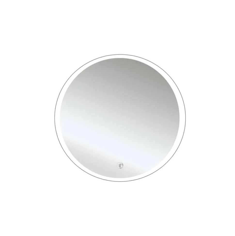 LED-Spiegel 'Silver Lunar' Ø 59 cm