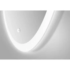 LED-Spiegel 'Silver Lunar' Ø 59 cm