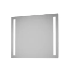 LED-Spiegel 'Silver Stream' 80 x 60 cm
