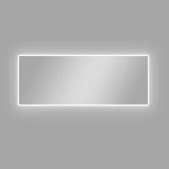 LED-Spiegel 'Silver Sunshine' 180 x 70 cm