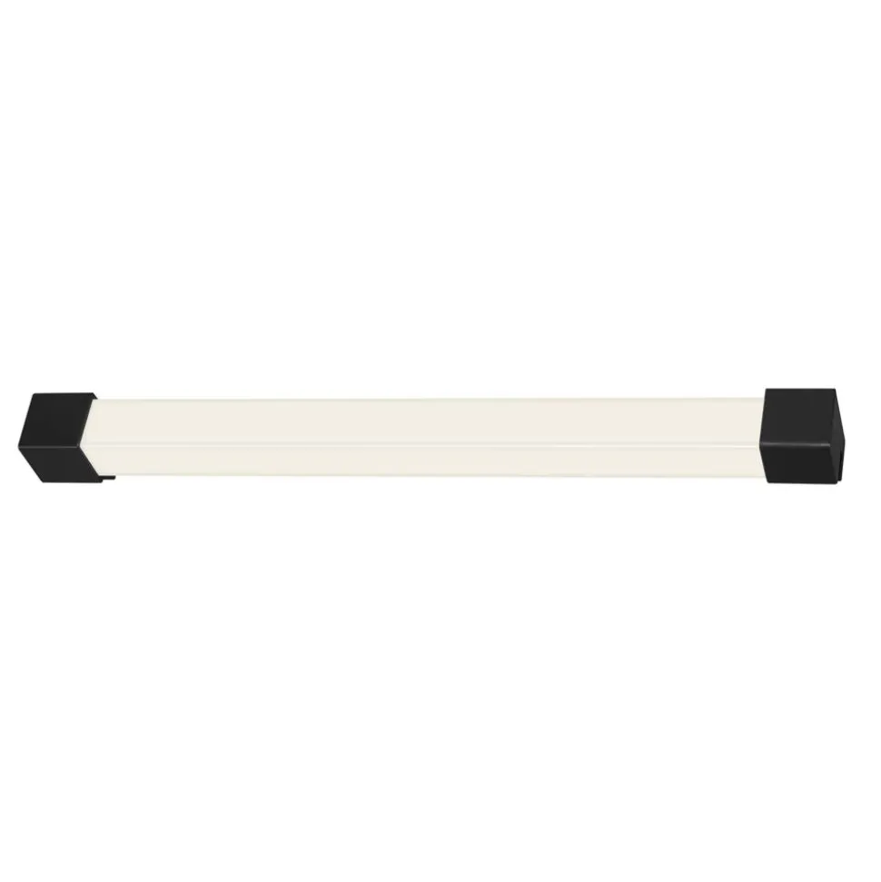 LED-Spiegelleuchte 'Aciotis' schwarz/weiß 34 x 6,7 x 2,8 cm 720 lm