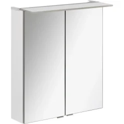 LED-Spiegelschrank 'B.Perfekt' weiß 60 x 69,4 x 15,2 cm
