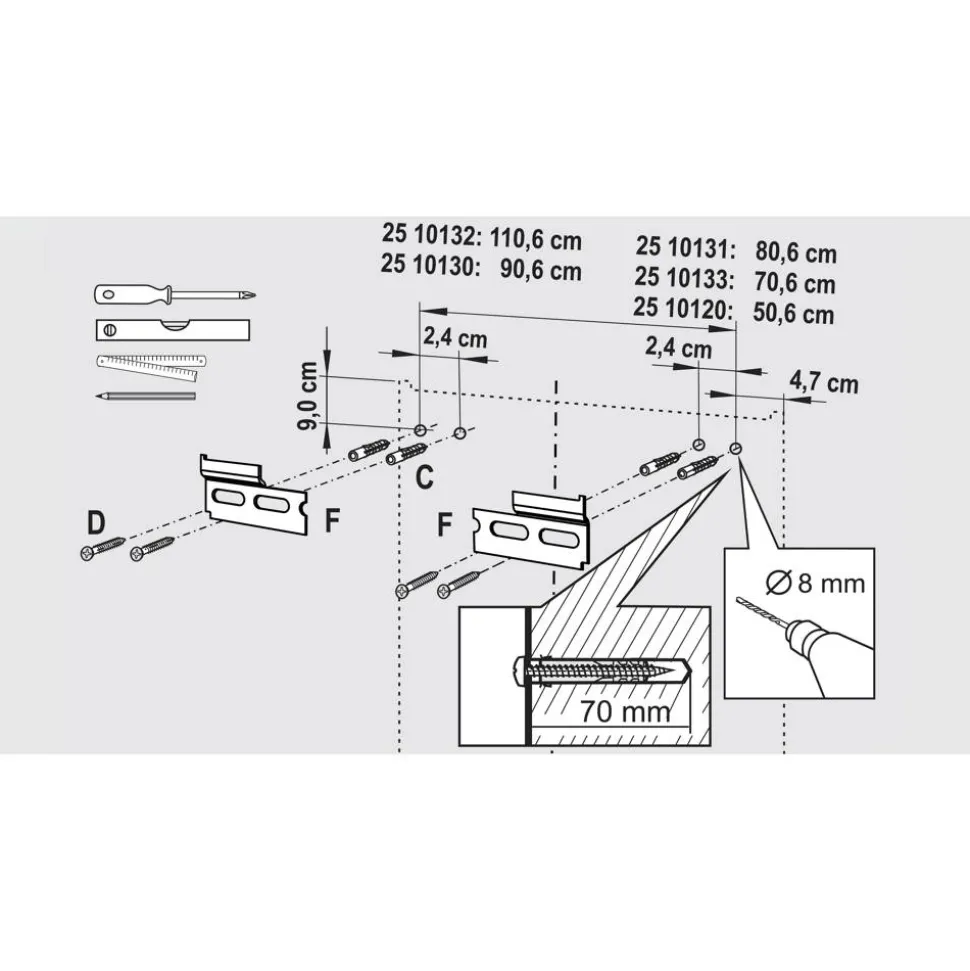 LED-Spiegelschrank 'KHX' weiß matt 90,4 x 74 x 14,2 cm