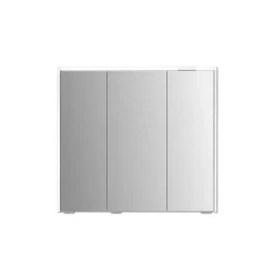 LED-Spiegelschrank 'KHX' weiß matt 80,4 x 74 x 14,2 cm