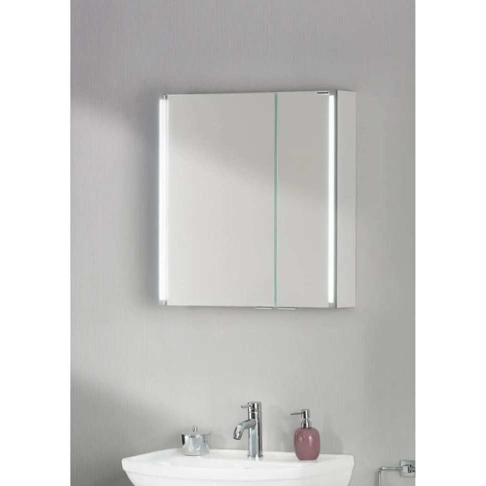LED-Spiegelschrank 'LED-Line' 61 x 67 x 16,5 cm