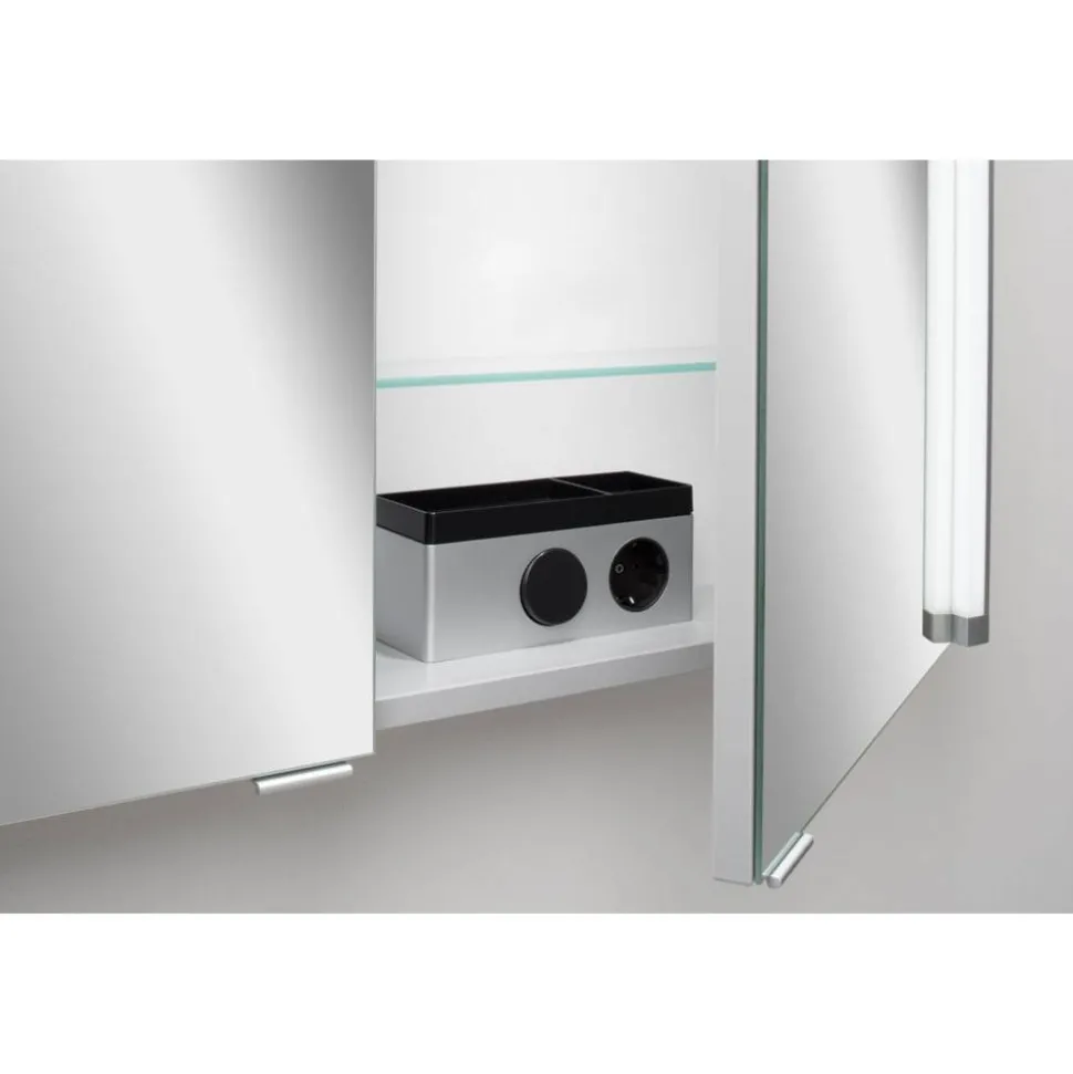 LED-Spiegelschrank 'LED-Line' 80 x 67 x 16,5 cm
