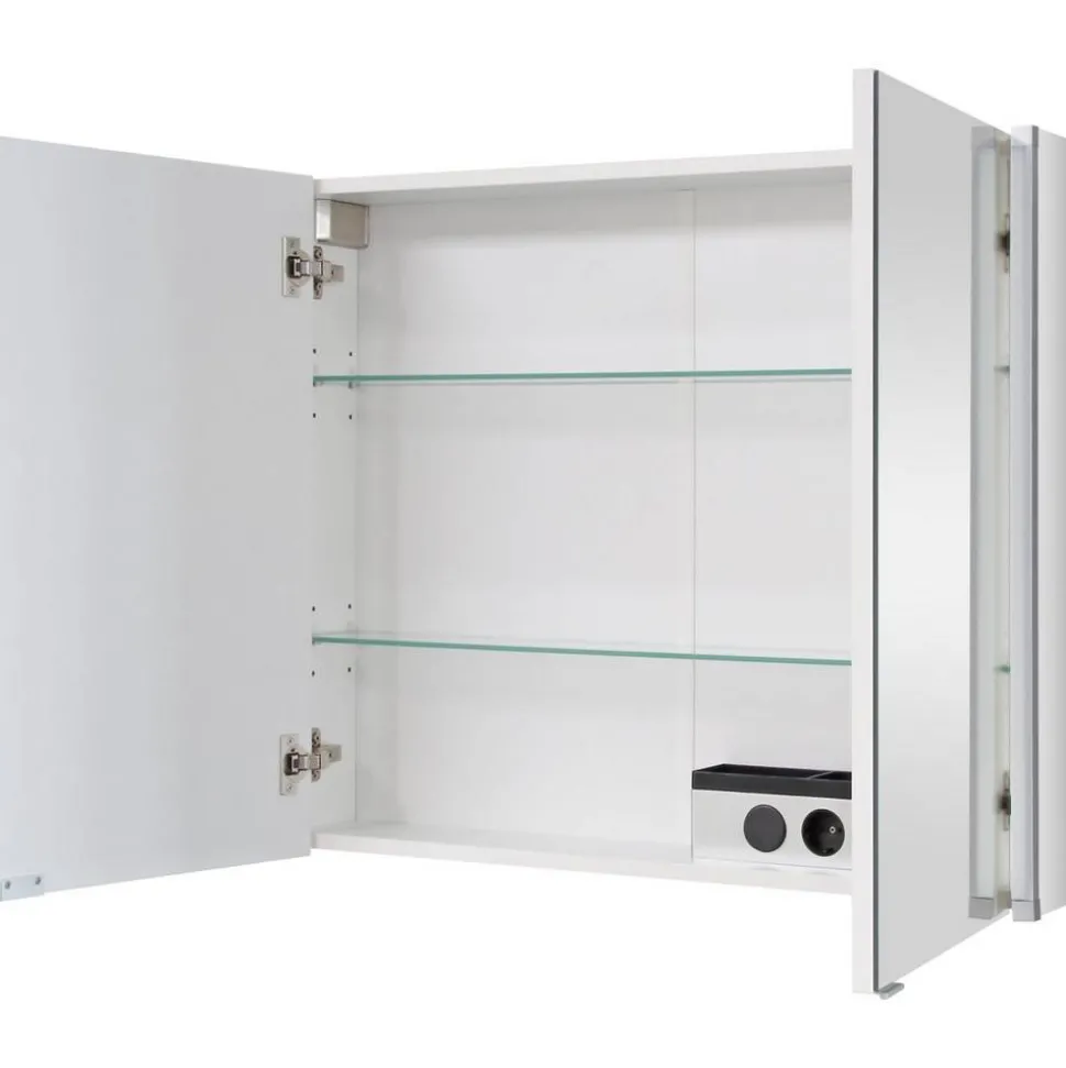 LED-Spiegelschrank 'LED-Line' 80 x 67 x 16,5 cm