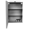 LED-Spiegelschrank 'SBC' weiß 50 x 68 x 15,3 cm links