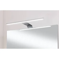 LED-Spiegelschrank 'SBC' weiß 50 x 68 x 15,3 cm rechts