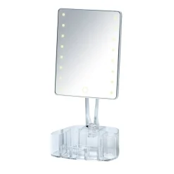 LED-Spiegel 'Trenno' mit Organizer