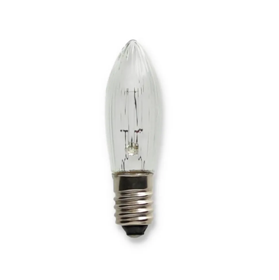LED-Spitzkerzen E10 0,2 W 8-55 V 3 Stück
