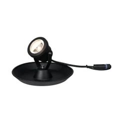 LED-Spot 'Plug & Shine Underwater' schwarz