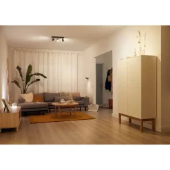 LED-Spotleuchte 'Imageo' schwarz 3-flammig 1035 lm
