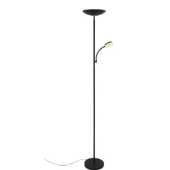 LED-Stehleuchte 'Erica' schwarz 2-flammig 178 cm