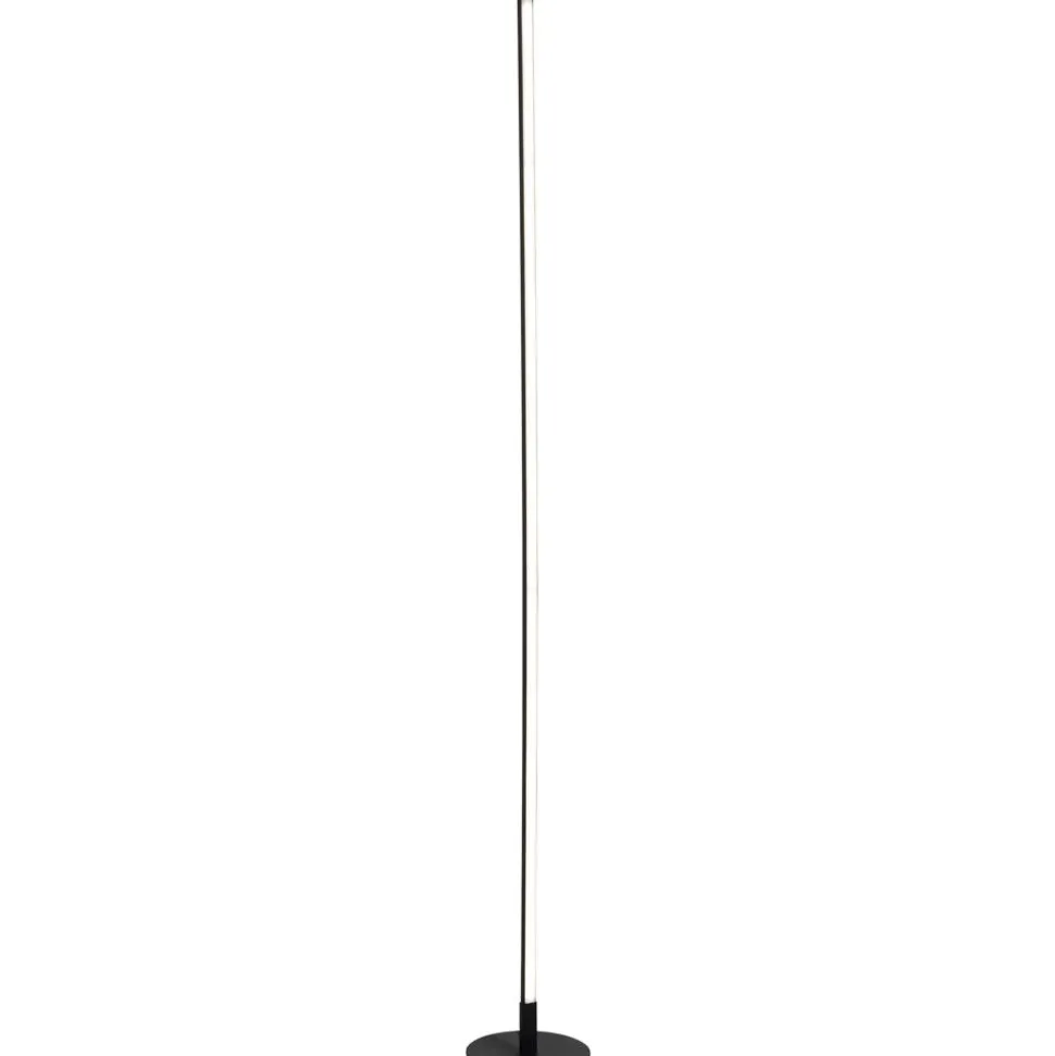 LED-Stehleuchte 'Jette' schwarz 124 cm